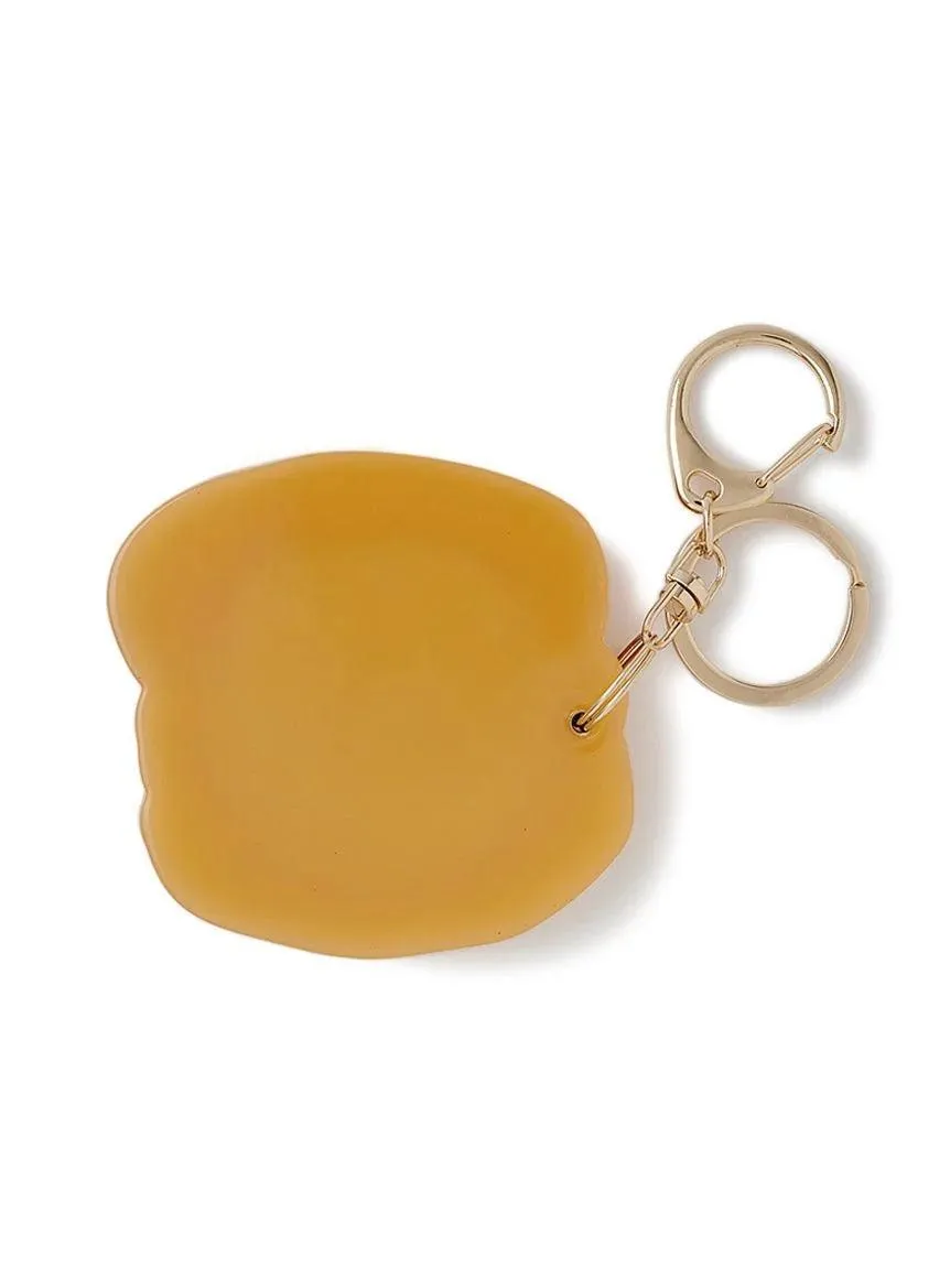 Food Motif Slide Mirror Key Chain gallery 5
