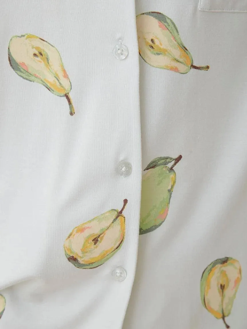 Fruit Pattern Pajama Sleep Shirt gallery 4