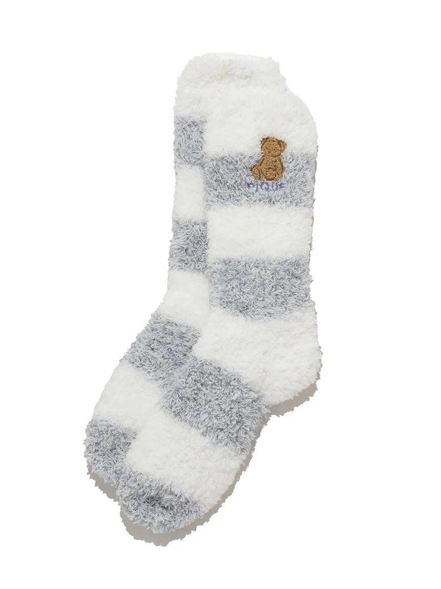 Men's Bear Sagara Melange 2 Border Socks
