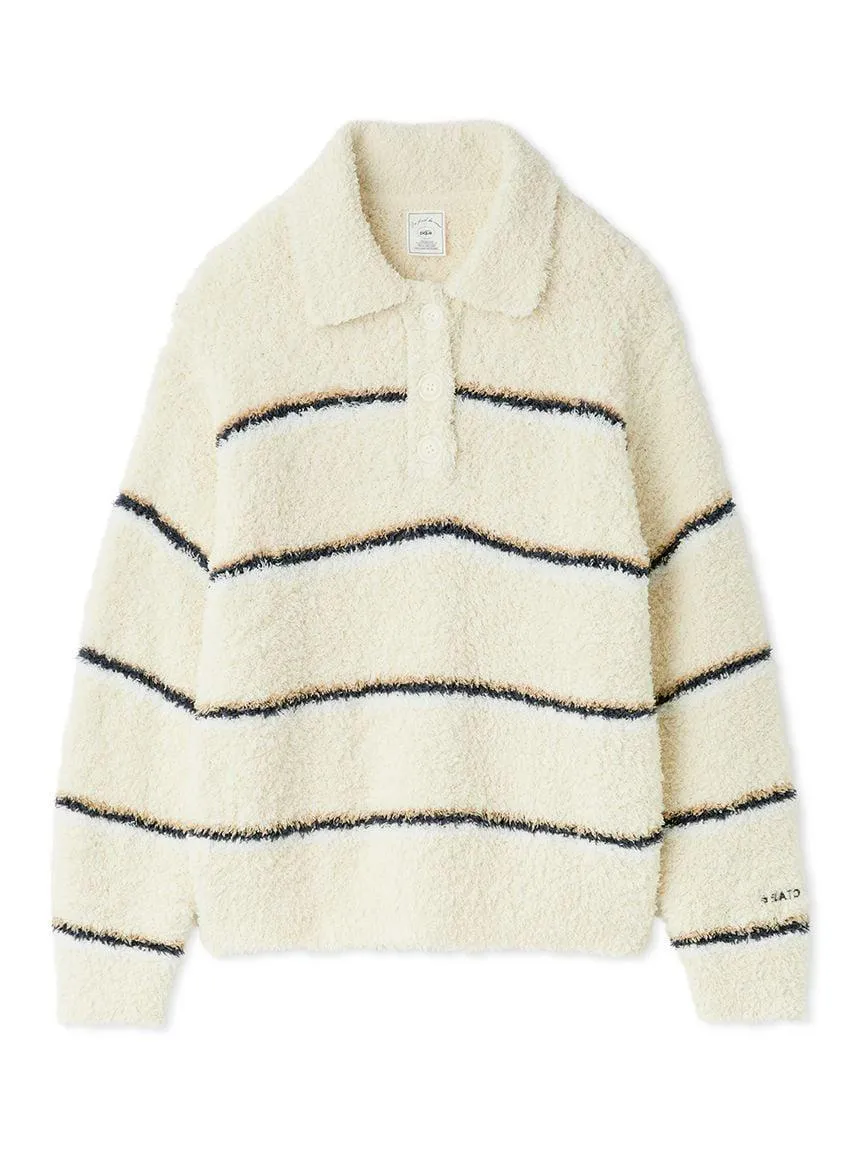 Gelato Narrow Border Pullover With Polo Collar gallery 1