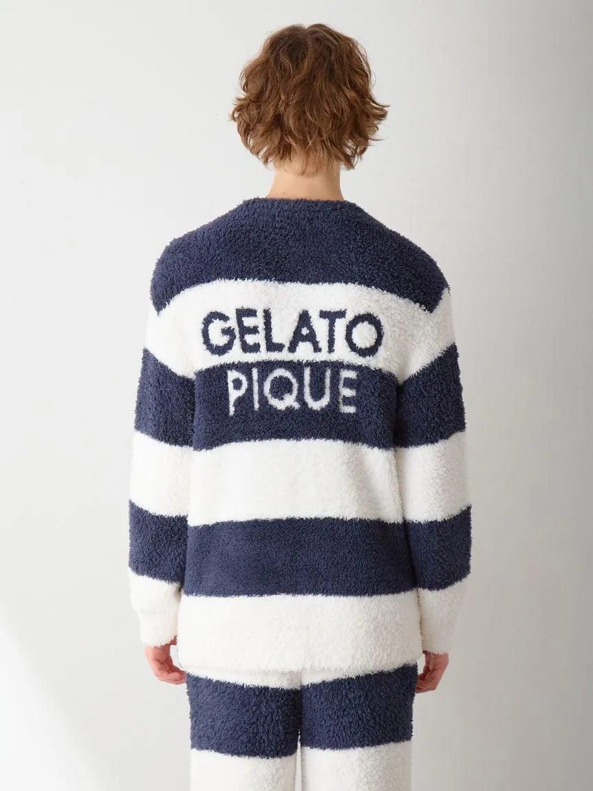 [Gifting Bag Included] Men's Gelato 2 Border Pullover & Pants Set gallery 2