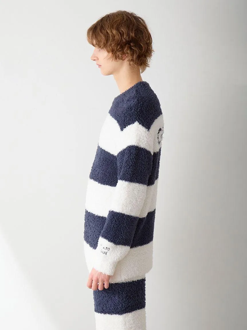 [Gifting Bag Included] Men's Gelato 2 Border Pullover & Pants Set gallery 5