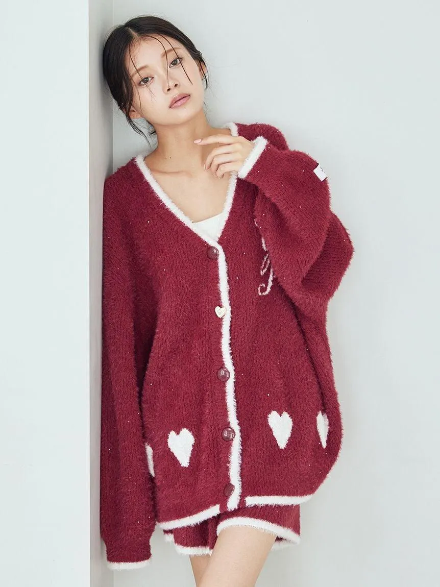 Glittering Feather Cardigan gallery 3