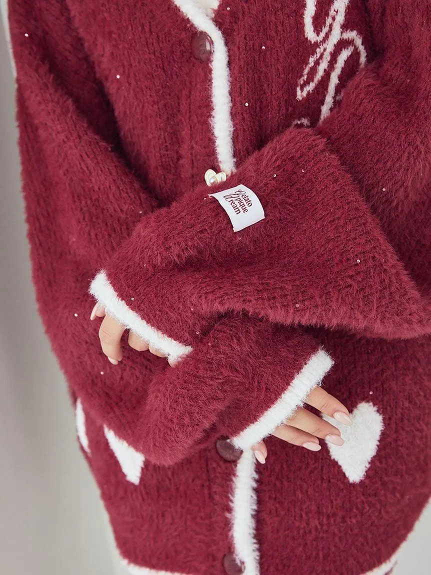 Glittering Feather Cardigan gallery 9