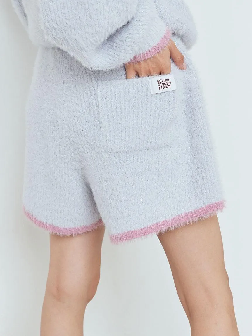 Glittering Feather Shorts gallery 2