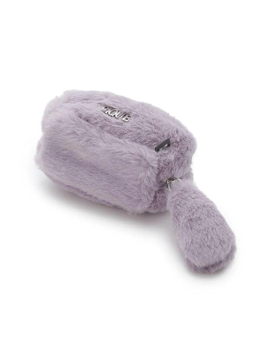 Black Cat Fur Mini Pouch gallery 2