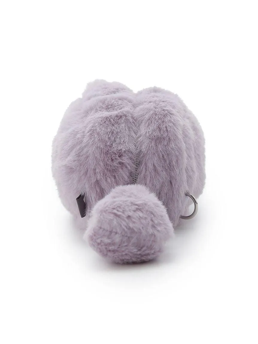 Black Cat Fur Mini Pouch gallery 1