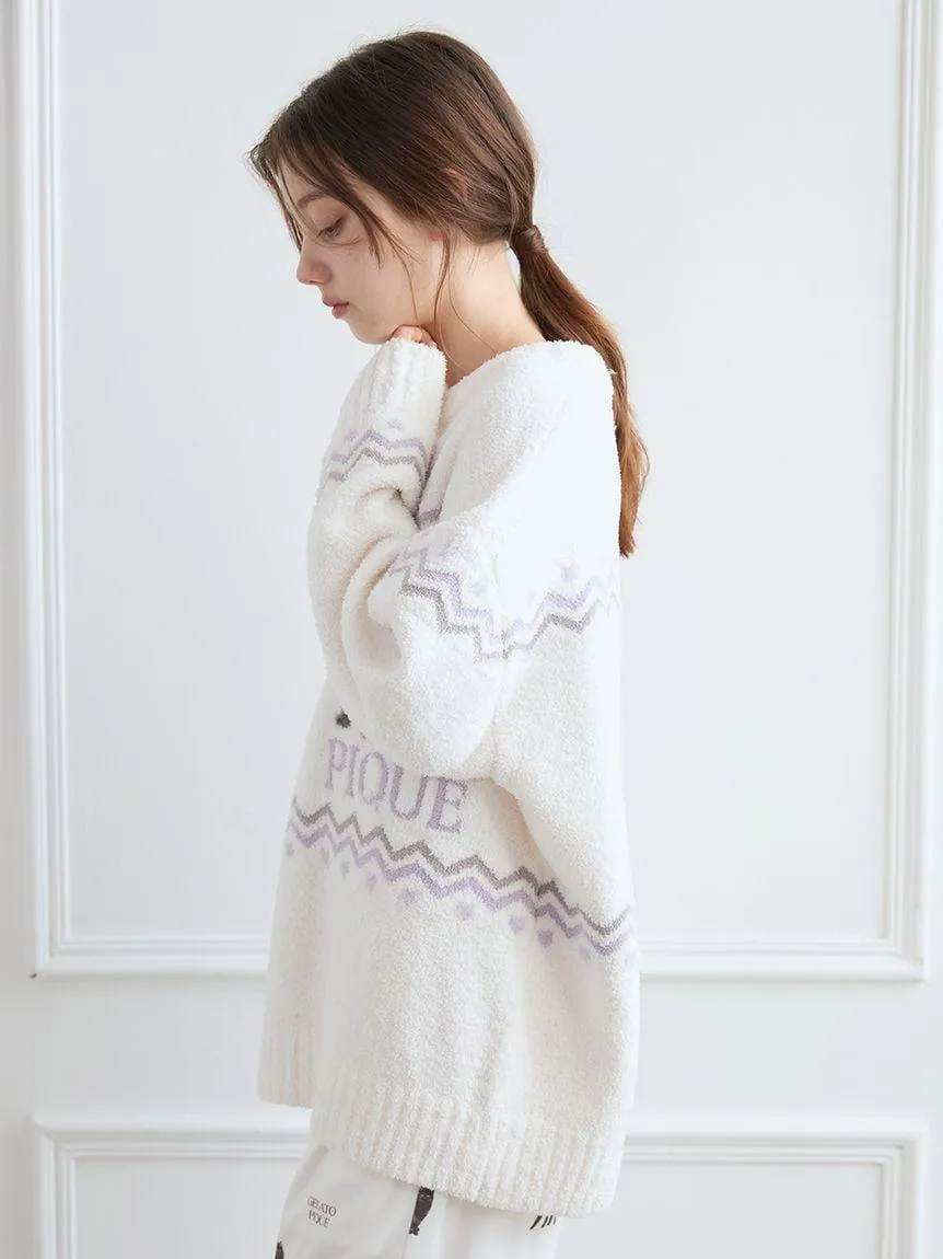 Black Cat Jacquard Pullover gallery 7