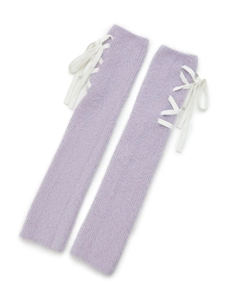 Soft Feather Leg Warmers