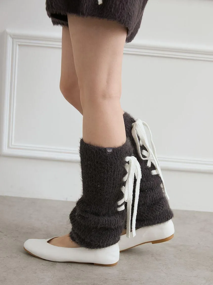 Soft Feather Leg Warmers gallery 3