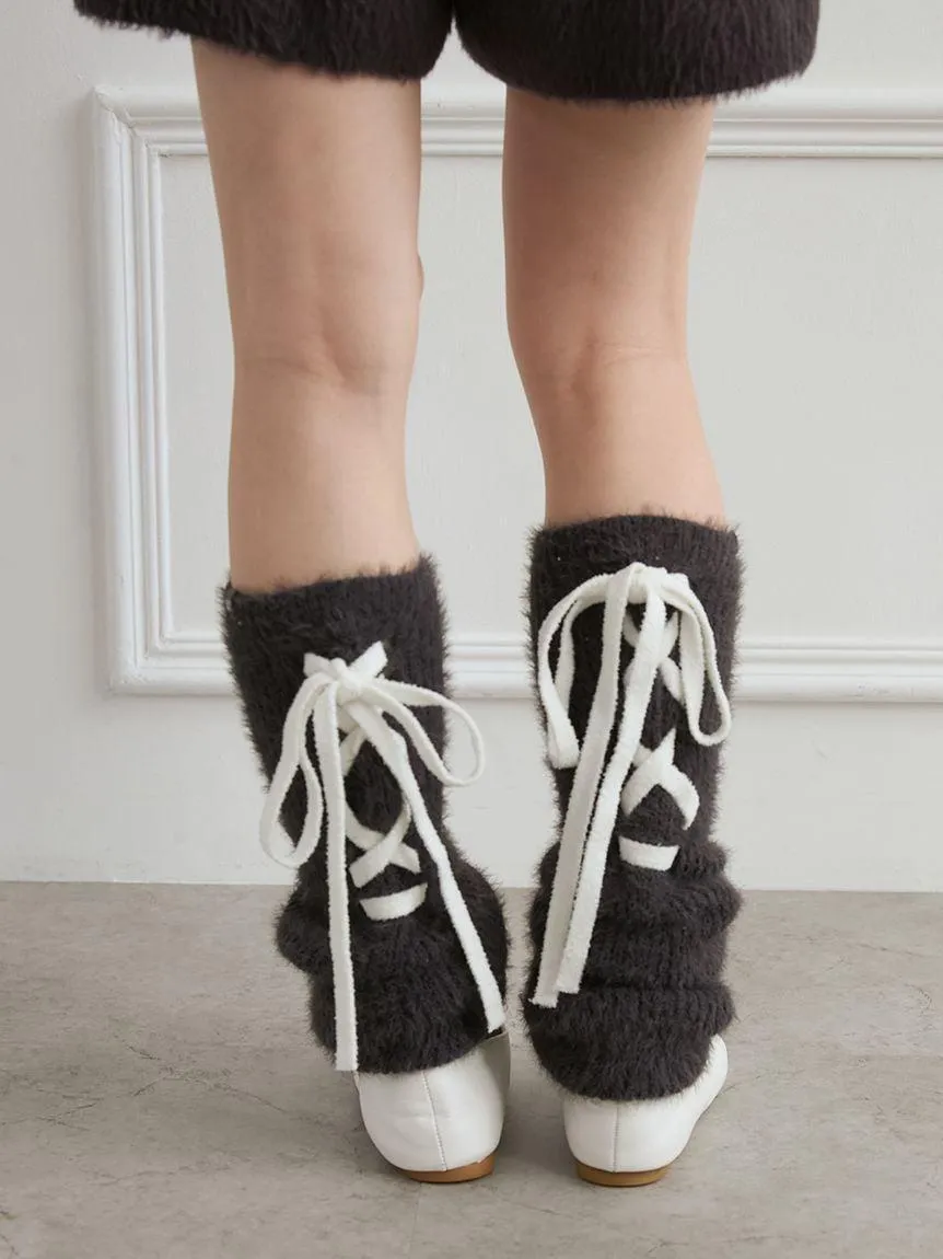 Soft Feather Leg Warmers gallery 7