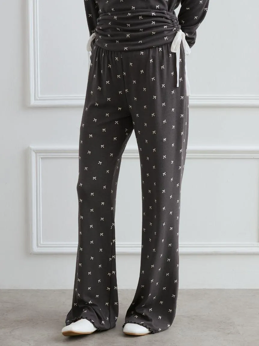 Soft Ribbed Ribbon Pants gallery 6