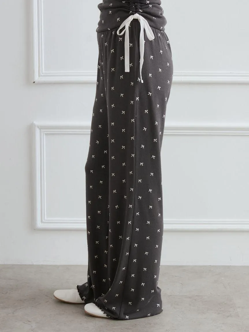 Soft Ribbed Ribbon Pants gallery 3