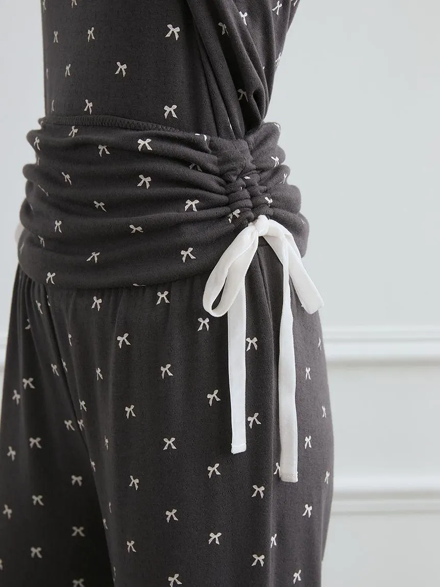 Soft Ribbed Ribbon Pants gallery 9