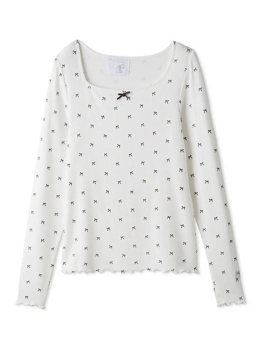 Soft Ribbed Ribbon Pullover