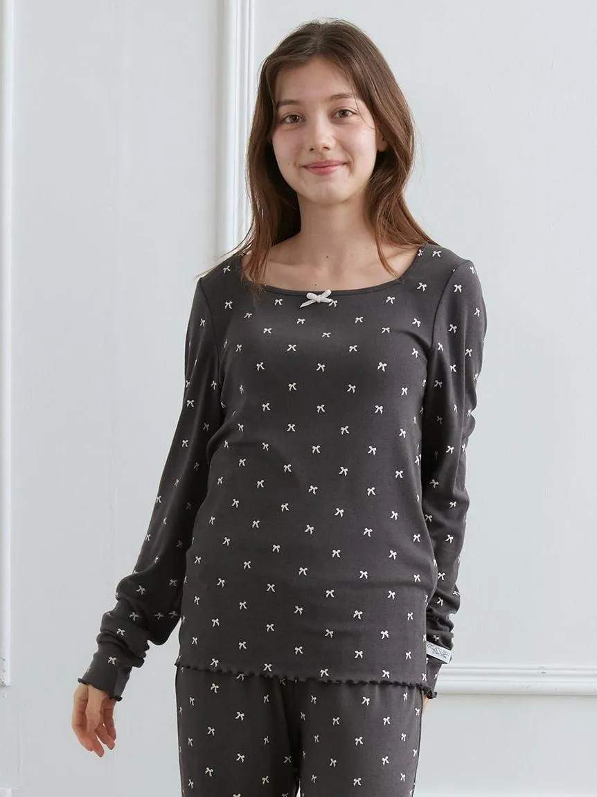 Soft Ribbed Ribbon Pullover gallery 2