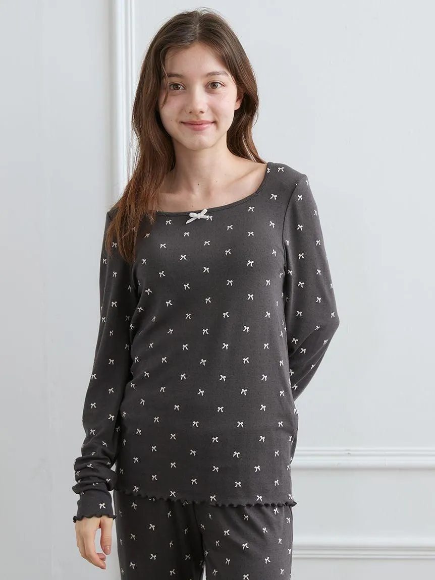 Soft Ribbed Ribbon Pullover gallery 8