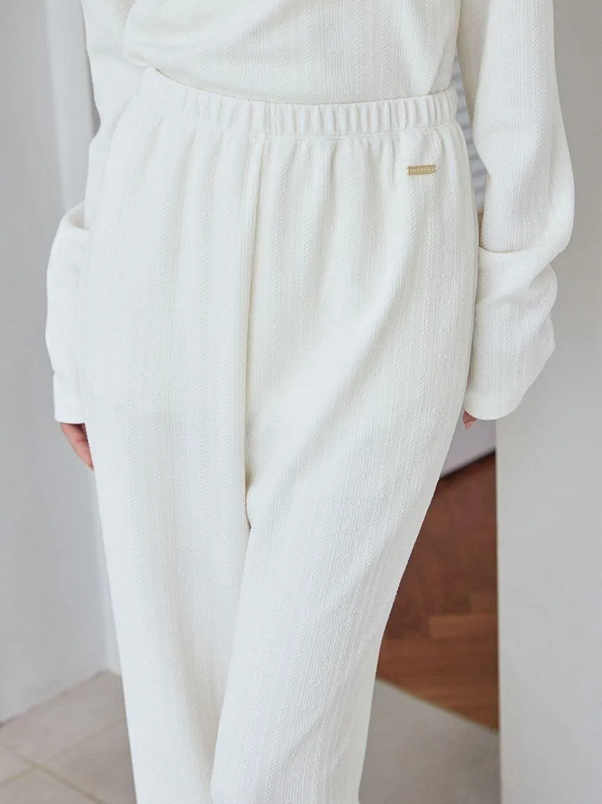 Heart Aran Cut-and-sew Pants gallery 7