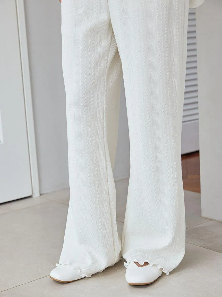 Heart Aran Cut-and-sew Pants gallery 8