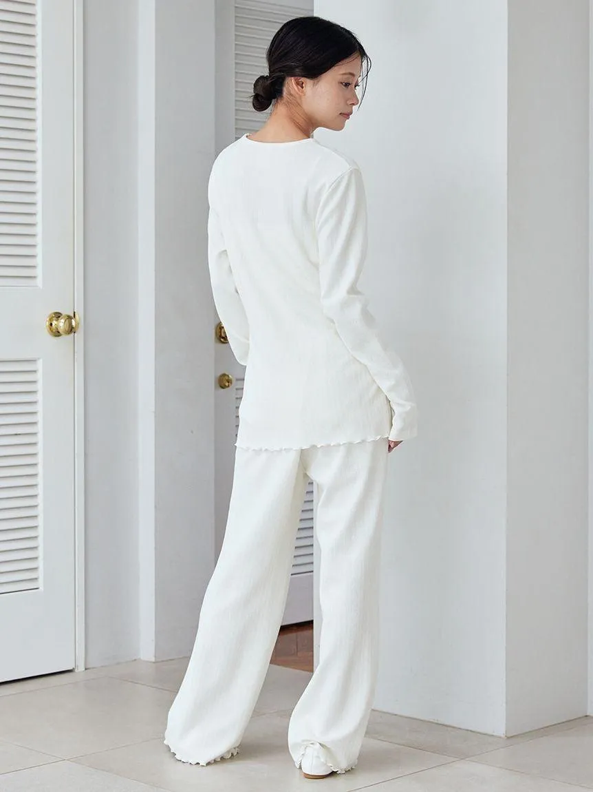 Heart Aran Cut-and-sew Pants gallery 4