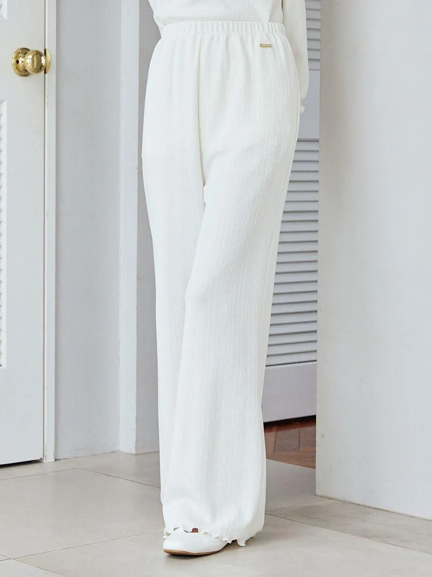 Heart Aran Cut-and-sew Pants gallery 6