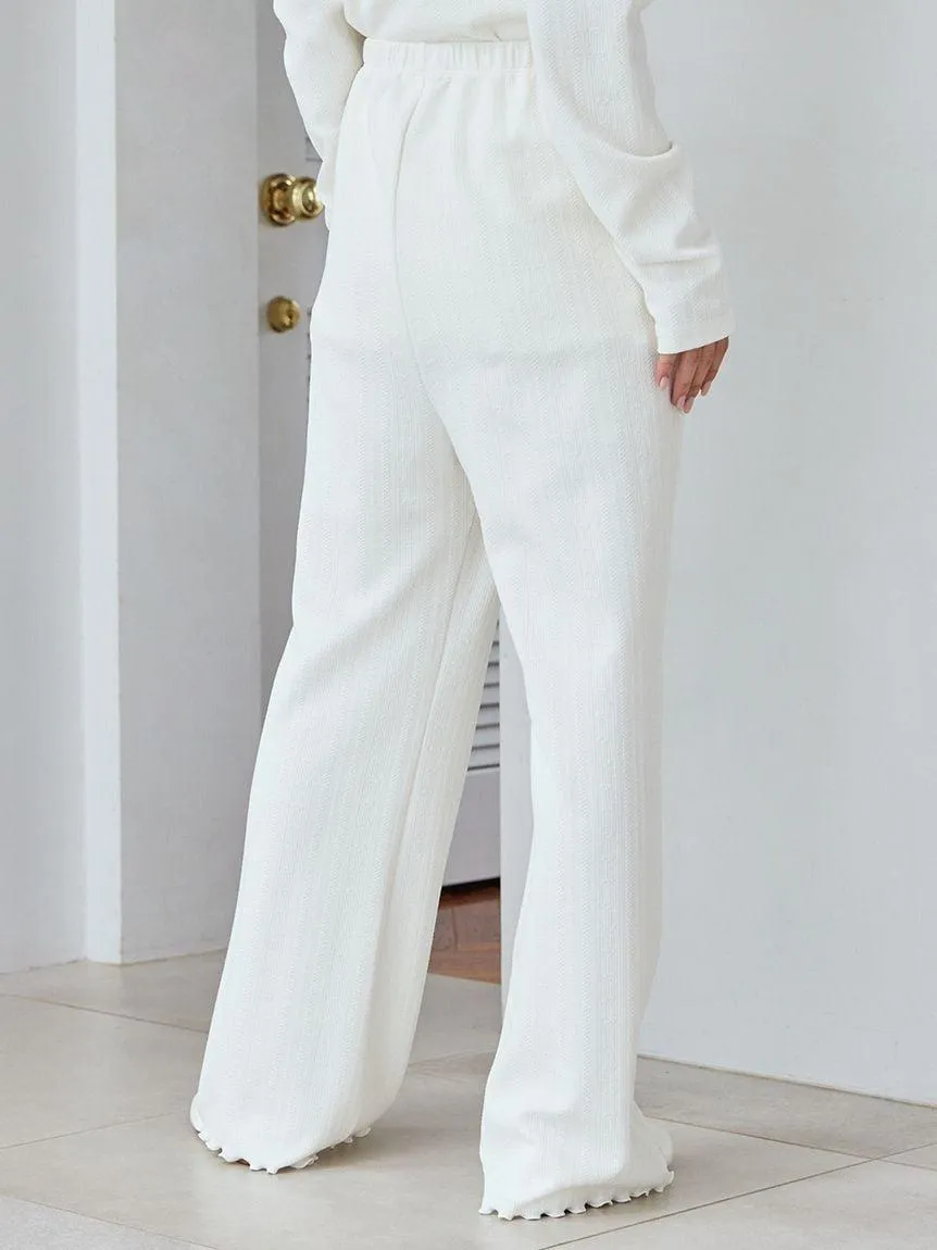 Heart Aran Cut-and-sew Pants gallery 9