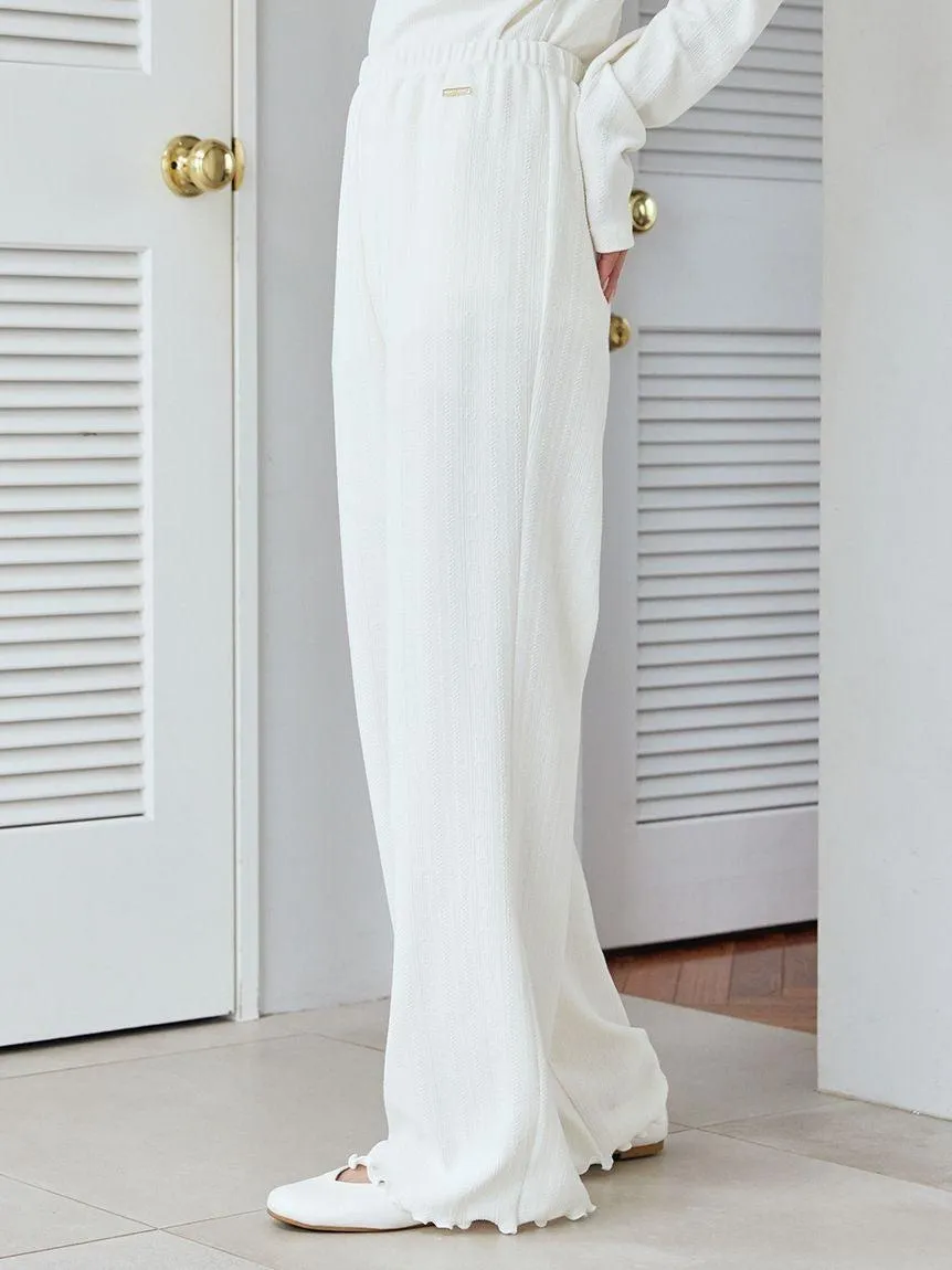 Heart Aran Cut-and-sew Pants gallery 1