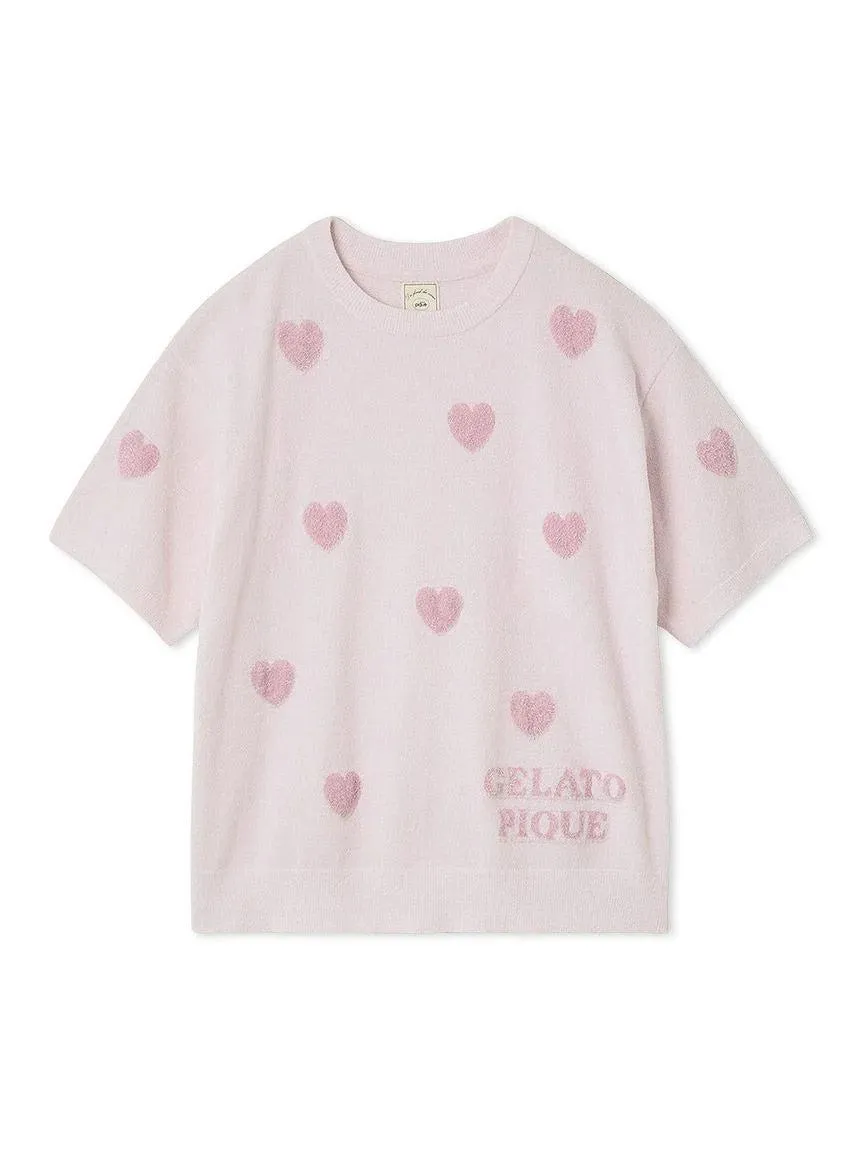 Heart Jacquard Pullover