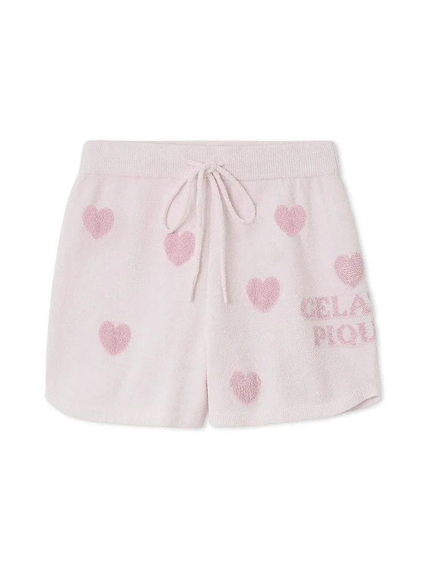 Heart Jacquard Shorts