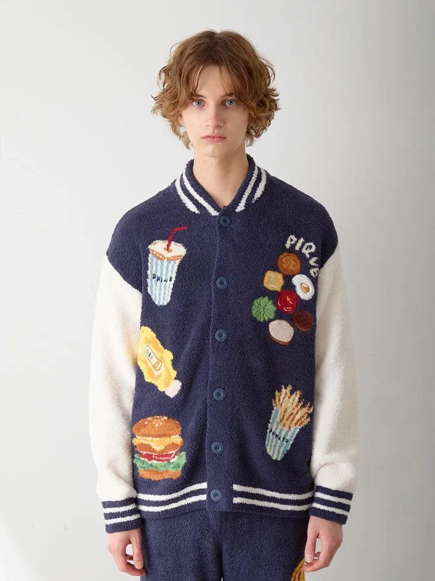 [Hirano Toshiyuki] Men's Powder Hamburger Jacquard Blouson gallery 9