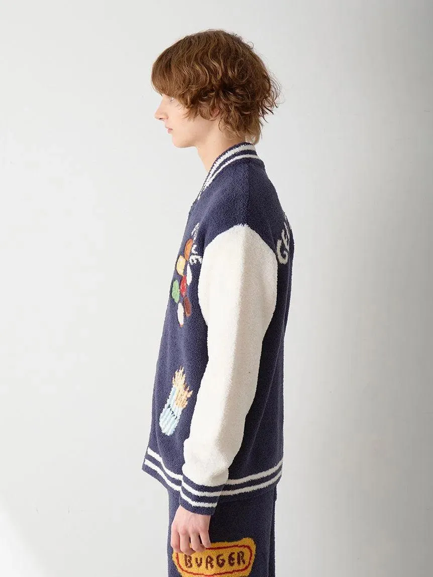 [Hirano Toshiyuki] Men's Powder Hamburger Jacquard Blouson gallery 7