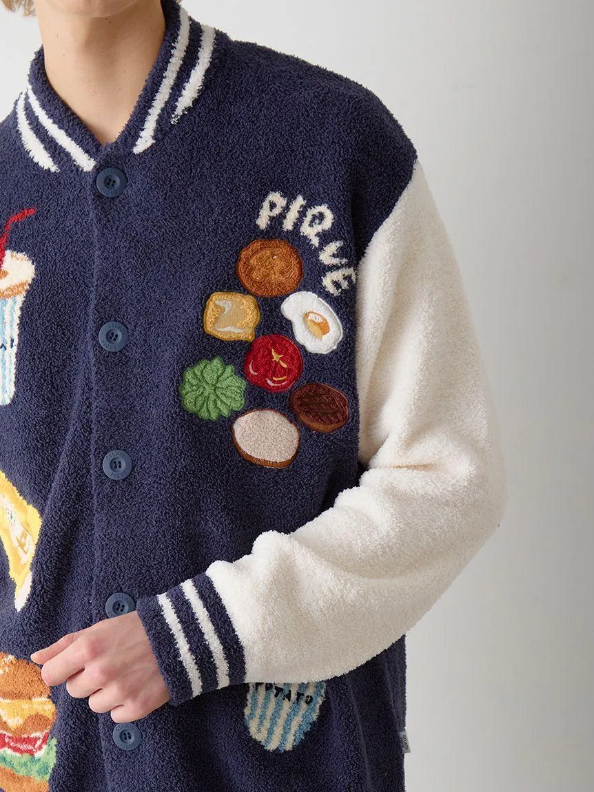 [Hirano Toshiyuki] Men's Powder Hamburger Jacquard Blouson gallery 6