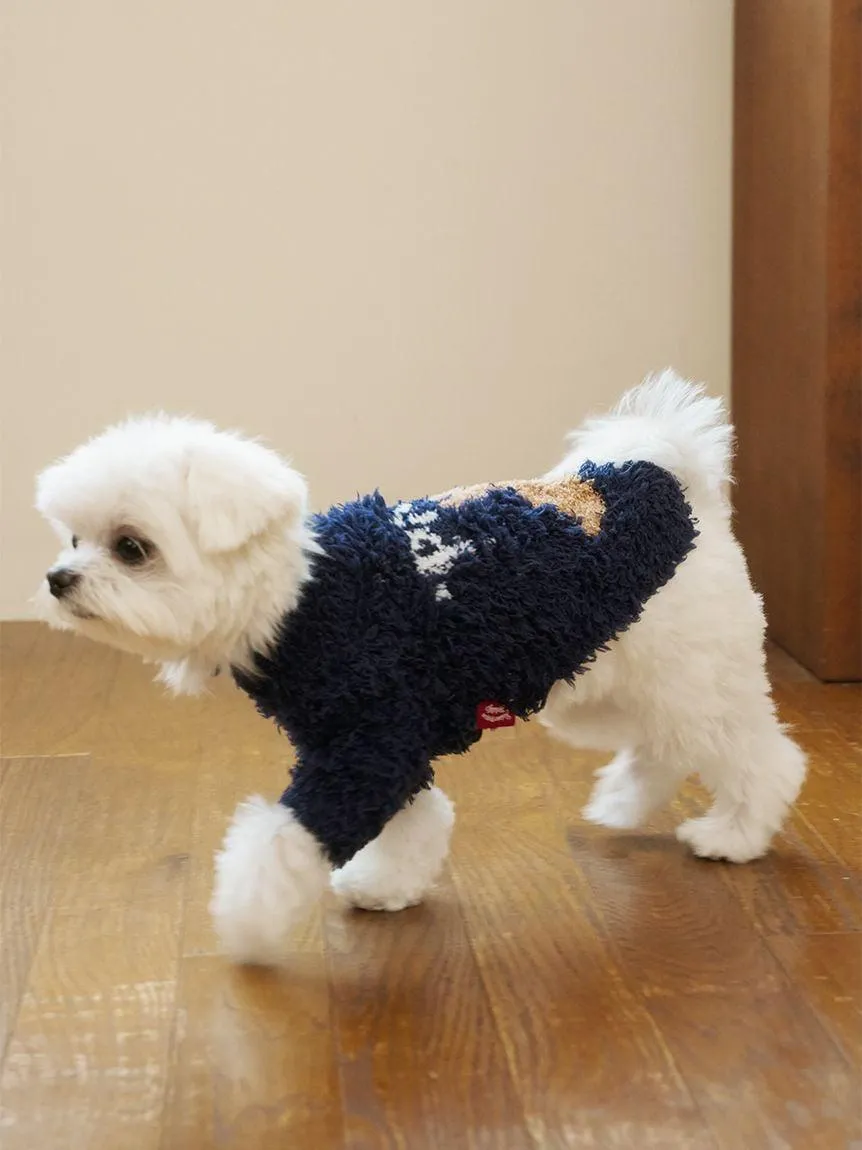 [CAT&DOG] Gelato Snow Bear Jacquard Pullover gallery 7