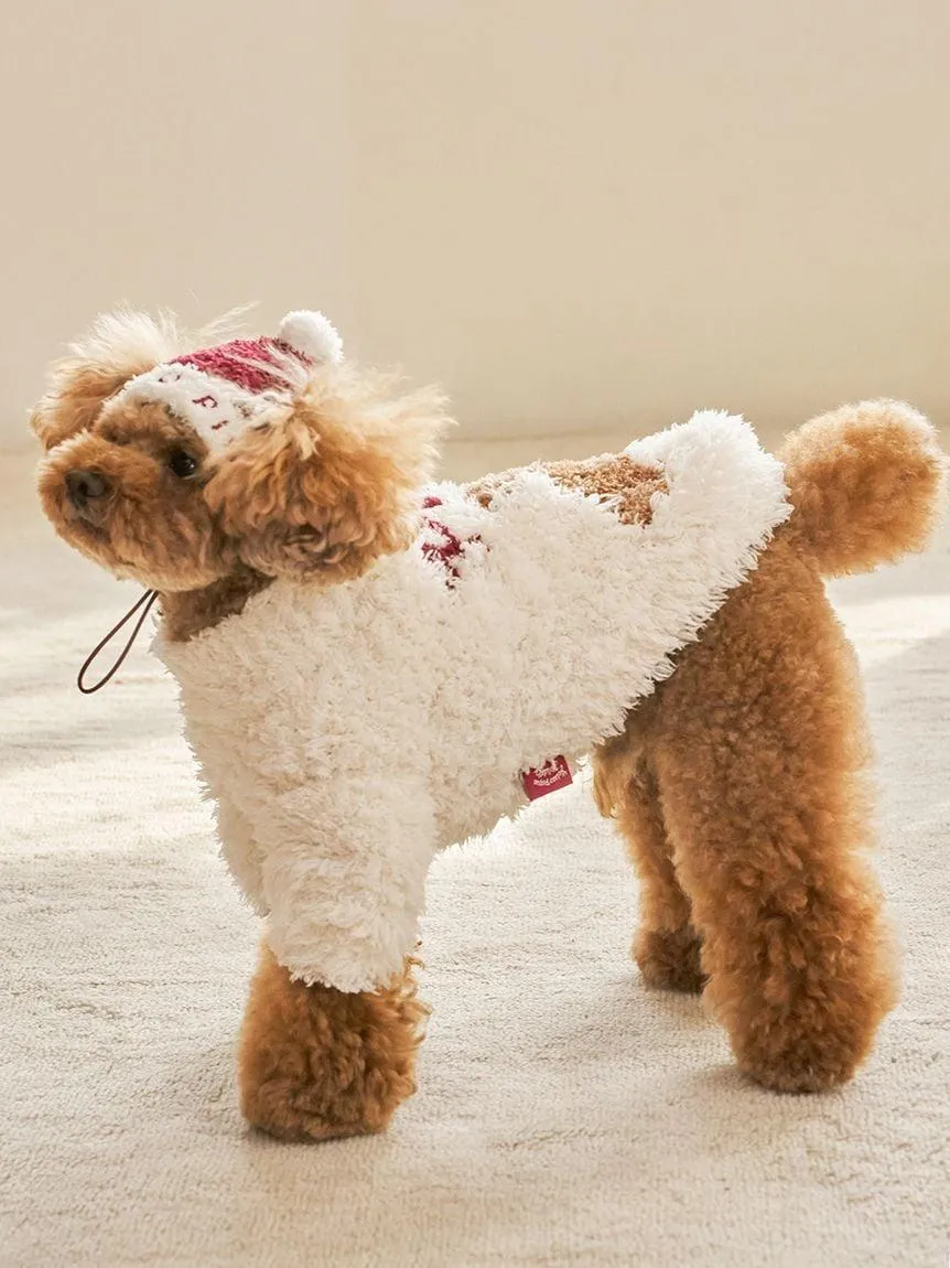 [CAT&DOG] Gelato Snow Bear Jacquard Pullover gallery 4