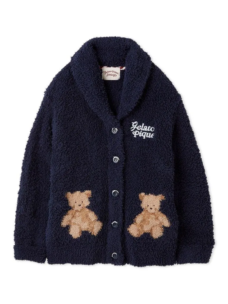 [HOLIDAY] Gelato Snow Bear Jacquard Shawl Cardigan gallery 8