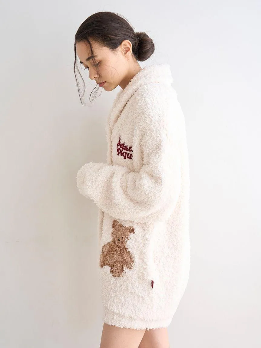 [HOLIDAY] Gelato Snow Bear Jacquard Shawl Cardigan gallery 6