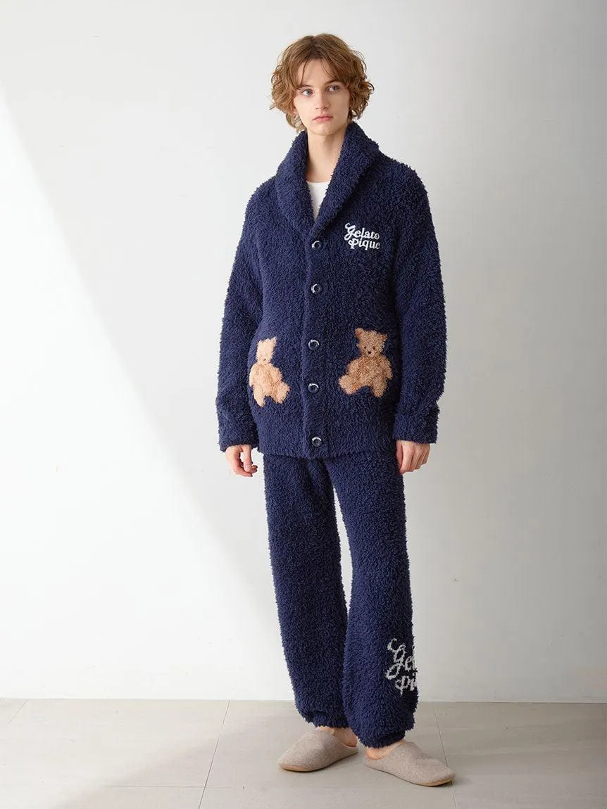 Mens Gelato Snow Bear Jacquard Shawl Cardigan gallery 3