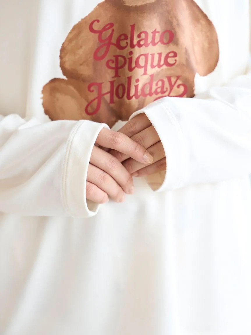 Rayon Bear One-point Long T-shirt gallery 4