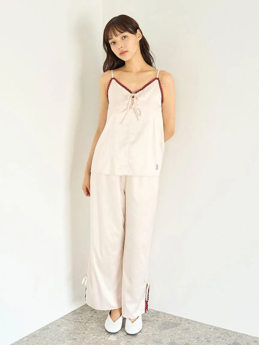 Satin Camisole With Lace & Ribbon gallery 2