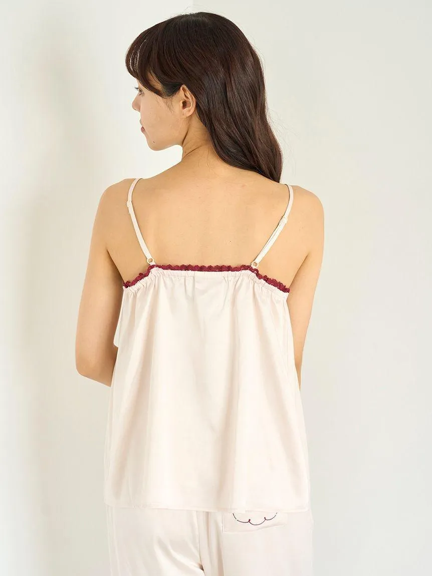 Satin Camisole With Lace & Ribbon gallery 9