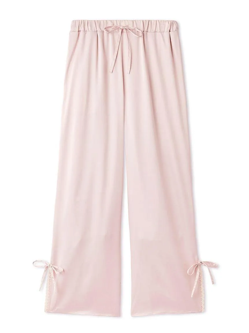Satin Pants With Lace & Ribbon gallery 5