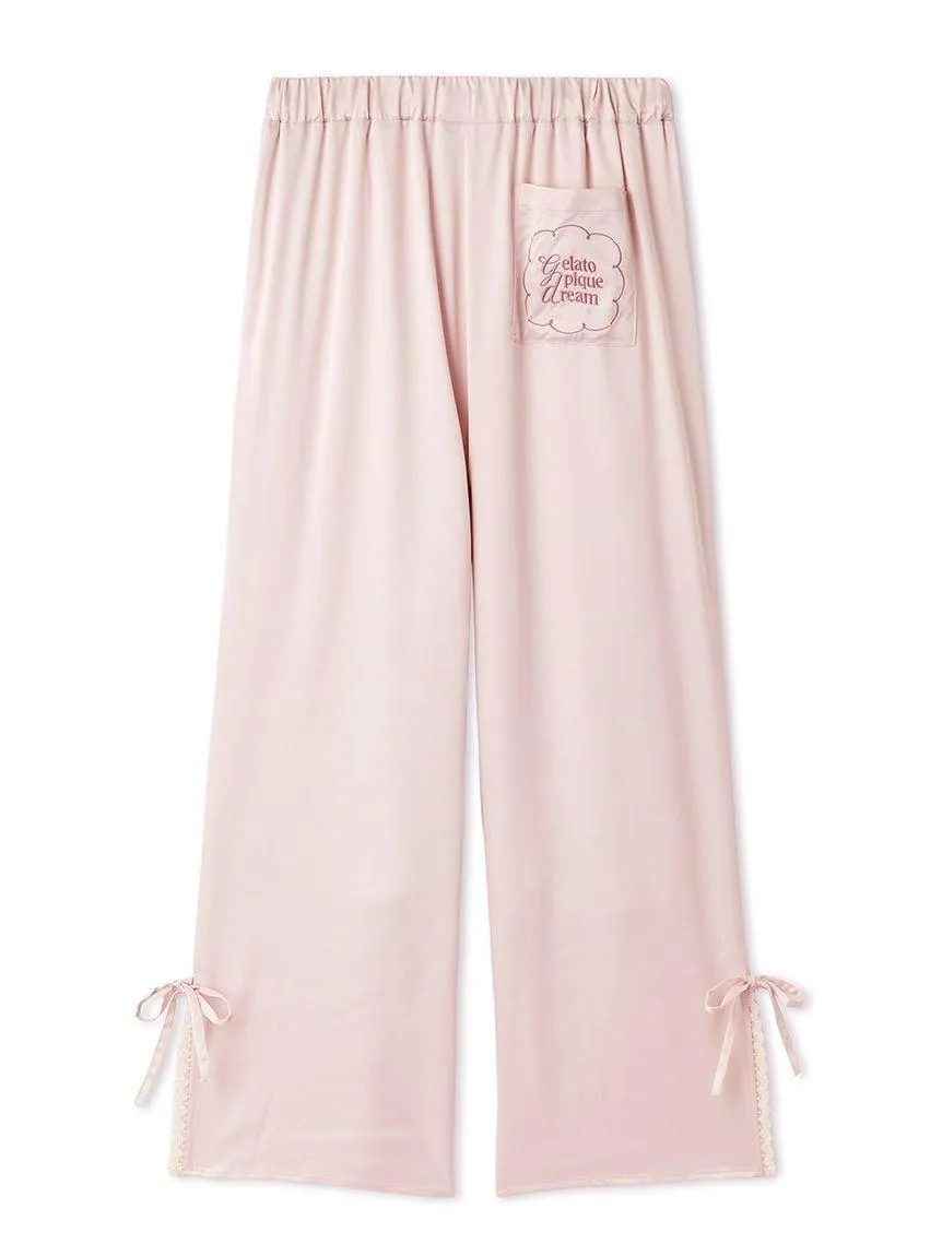 Satin Pants With Lace & Ribbon gallery 9