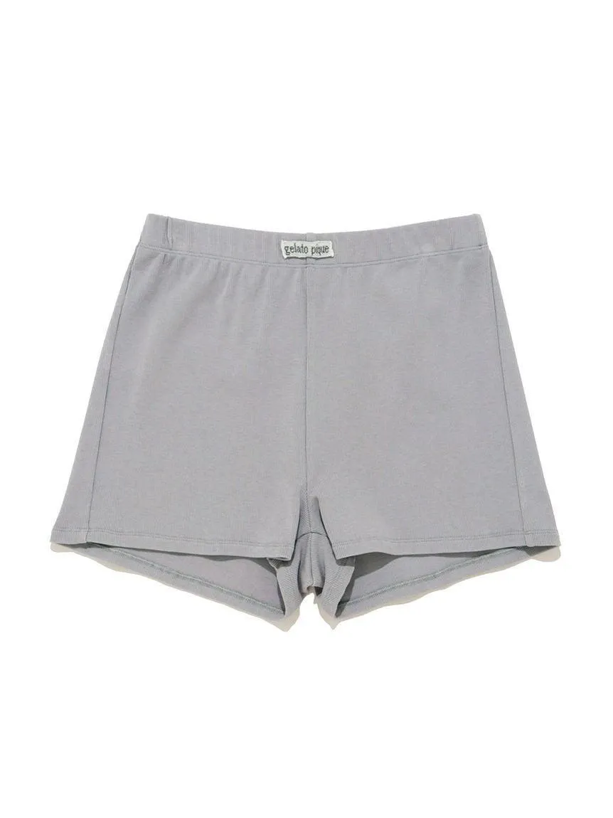 Hot Rayon Rib Shorts gallery 1