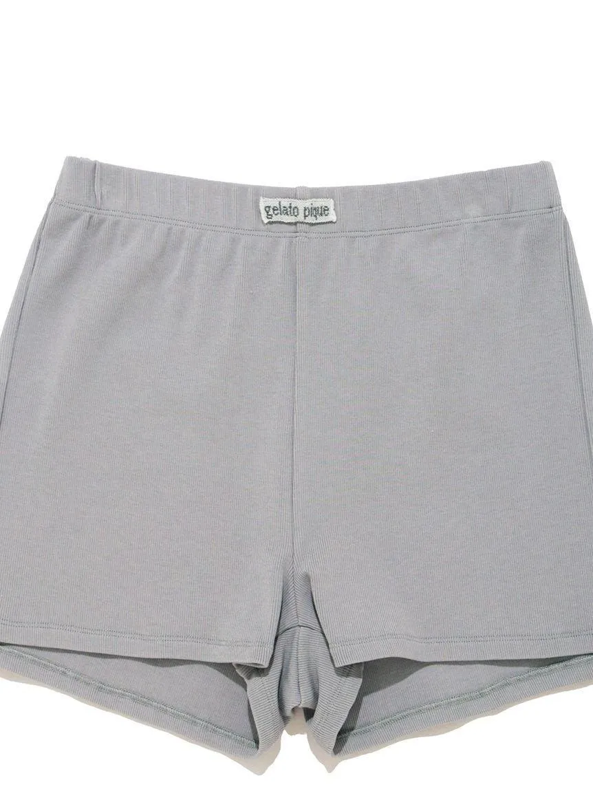 Hot Rayon Rib Shorts gallery 3
