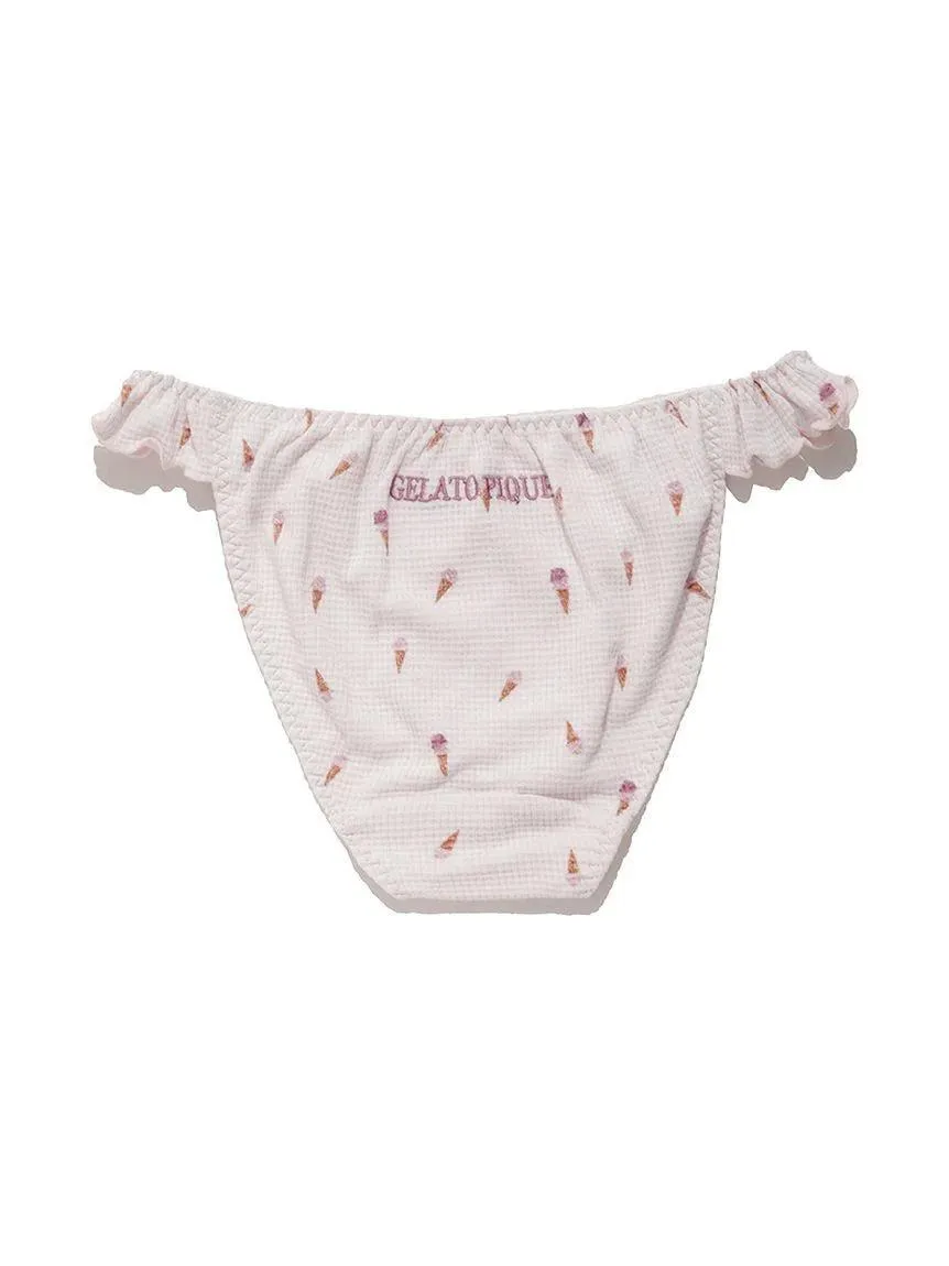 Ice Cream Waffle Bra & Underwear Set gallery 2