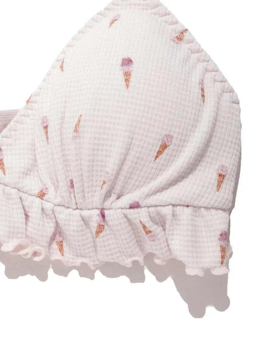 Ice Cream Waffle Bra & Underwear Set gallery 5