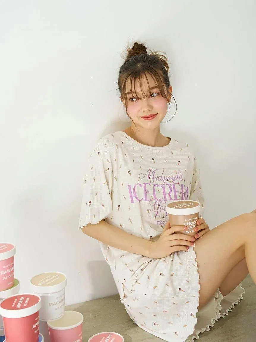 Ice Cream Waffle Pullover gallery 4