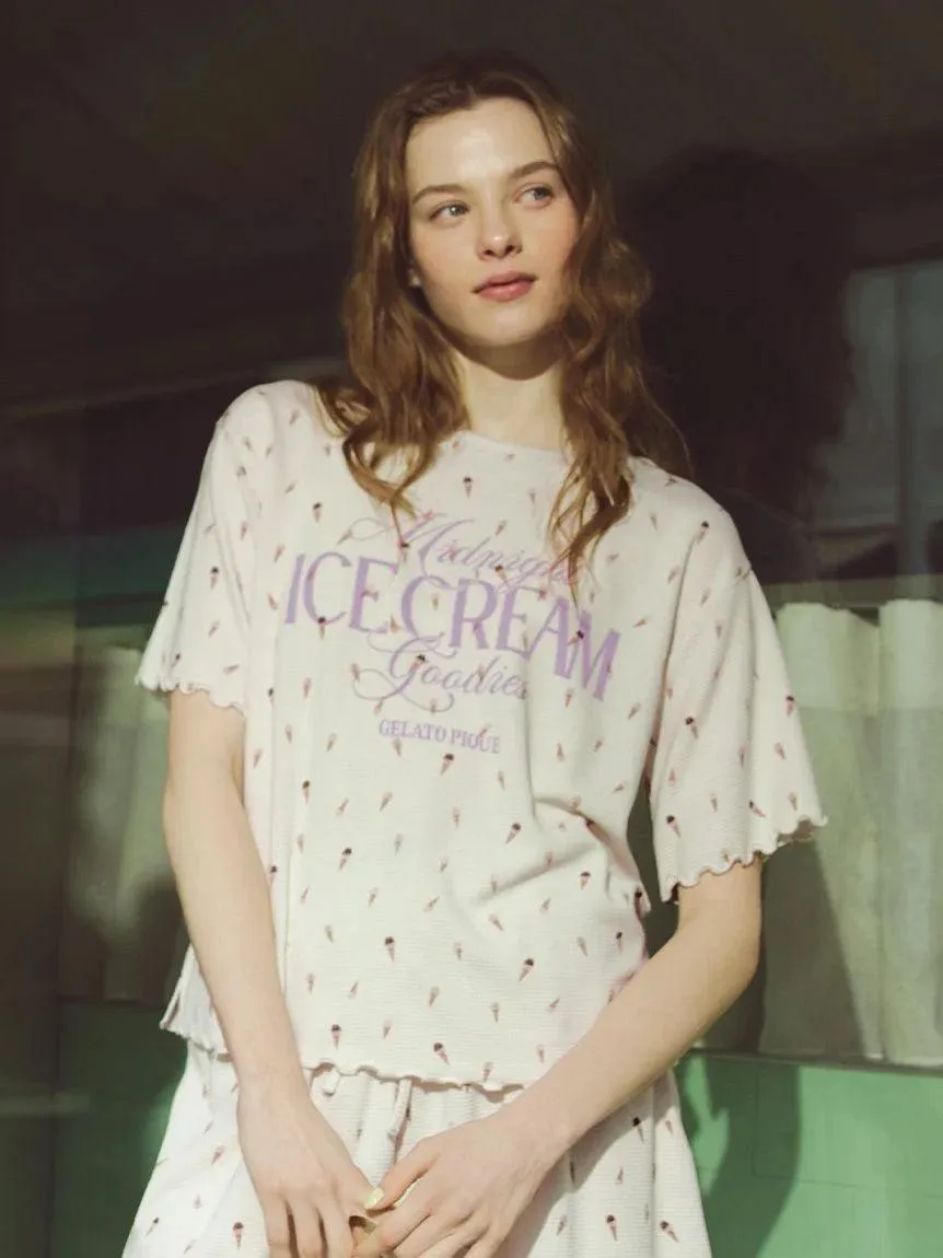 Ice Cream Waffle Pullover gallery 1