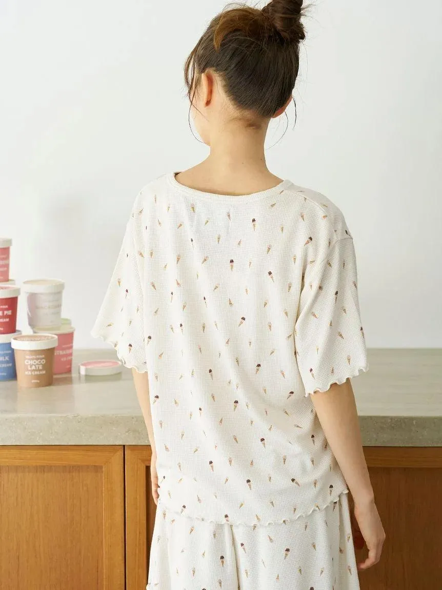 Ice Cream Waffle Pullover gallery 3