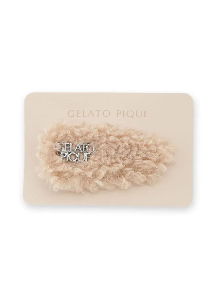 Logo Boa Fleece Hairpin